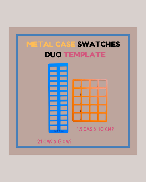 Metal Case Swatches Duo - ANDRÉFICA COLLECTION