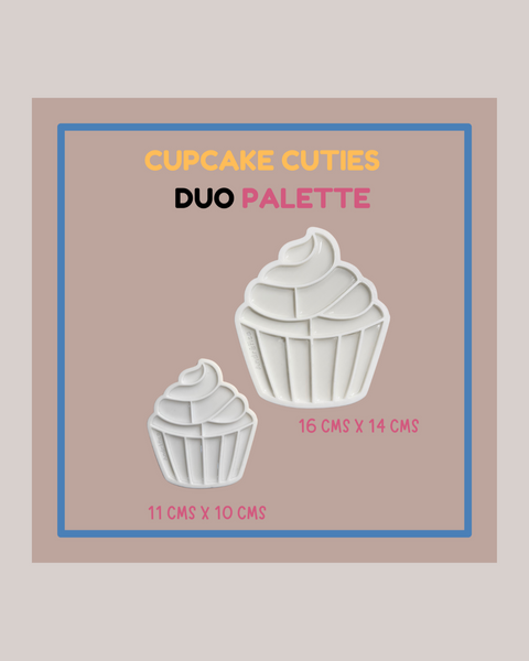 Cupcake Cuties Mixing Duo Palette - ANDRÉFICA COLLECTION
