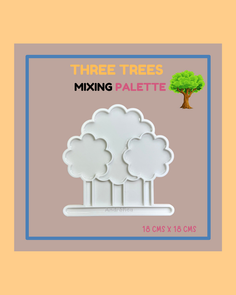 3 Trees Mixing Palette - ANDREFICA COLLECTION
