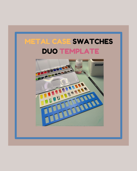 Metal Case Swatches Duo - ANDRÉFICA COLLECTION