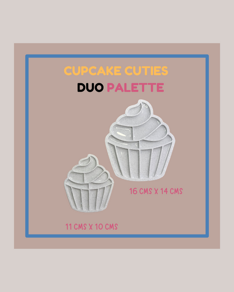 Cupcake Cuties Mixing Duo Palette - ANDRÉFICA COLLECTION