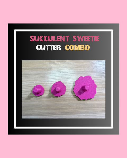 Succulent Sweetie - 3 Sizes Combo - CUTIE CUTTERS COLLECTION