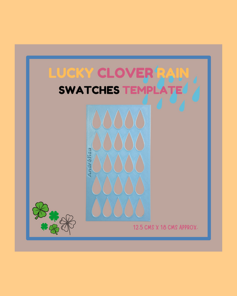 Lucky Clover + Raindrops Swatch Templates - ANDREFICA COLLECTION