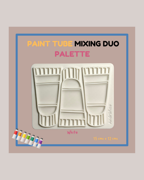 Paint Tube Palette Duo – Squeeze, Mix, and Slay the Color Game! - ANDRÉFICA COLLECTION