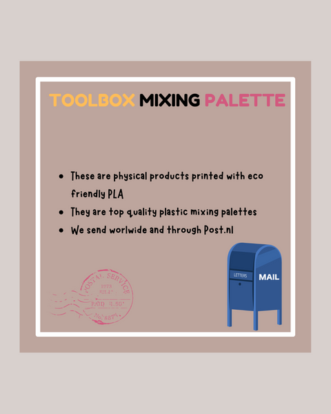 Painter’s Toolbox Palette - ANDRÉFICA COLLECTION