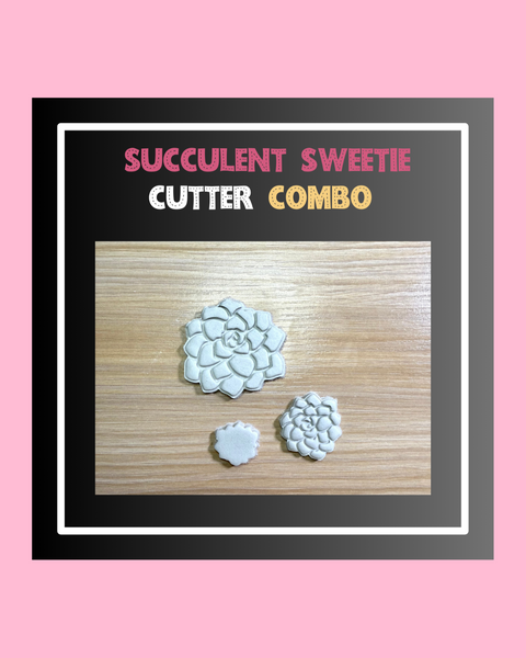Succulent Sweetie - 3 Sizes Combo - CUTIE CUTTERS COLLECTION