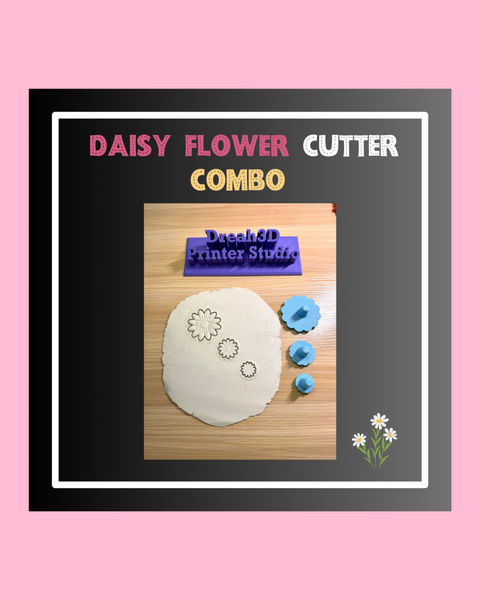 Daisy Bloom Cutter - 3 Sizes Combo - CUTIE CUTTERS COLLECTION