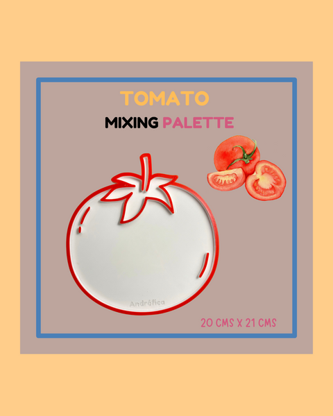 Tomato Mixing Palette - ANDREFICA COLLECTION