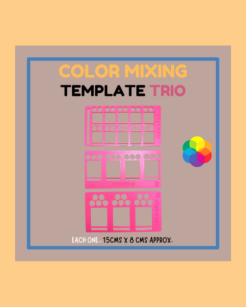 Color Mixing Template Trio - ANDREFICA COLLECTION