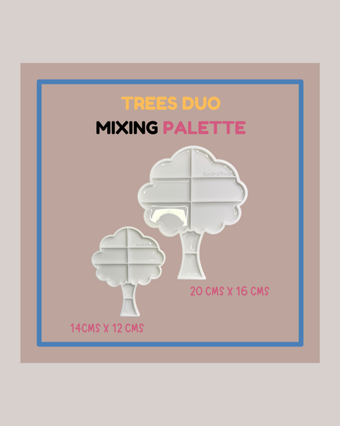 Trees Duo Mixing Palette – Let Your Colors Grow! - ANDREFICA COLLECTION