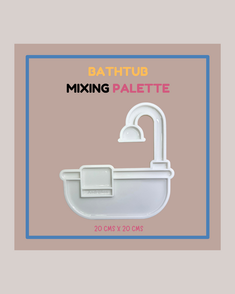The Bathtub Bliss Mixing Palette - ANDRÉFICA COLLECTION