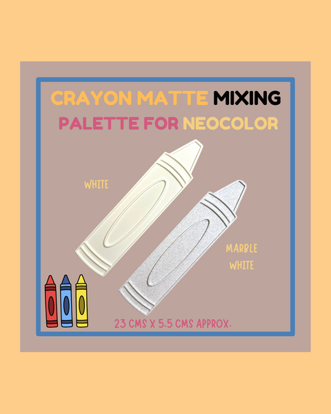 Crayon Mixing Palette for Neocolor II - ANDREFICA COLLECTION