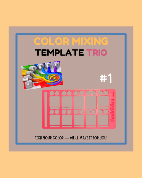 Color Mixing Template Trio - ANDREFICA COLLECTION