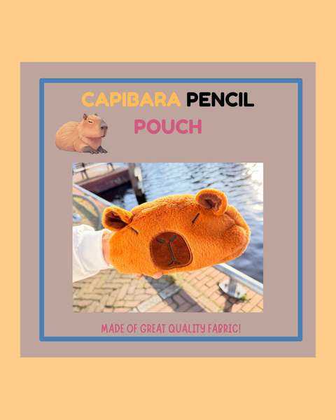 Capibara Pencil Pouch - ANDREFICA COLLECTION