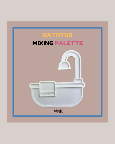 The Bathtub Bliss Mixing Palette - ANDRÉFICA COLLECTION