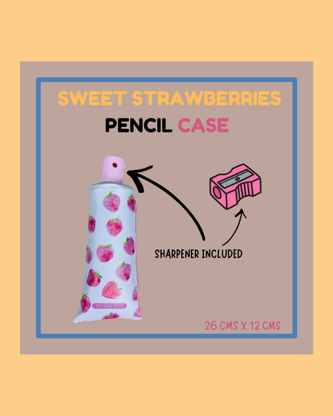 Sweet Strawberry Pencil Case - ANDREFICA COLLECTION