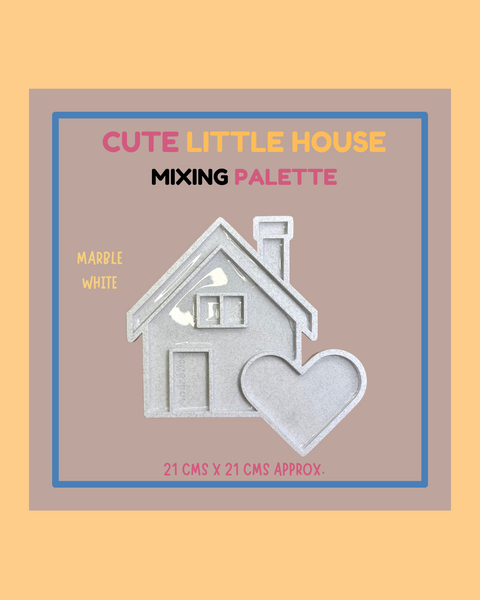 "My house is my heart" Mixing Palette - ANDREFICA COLLECTION