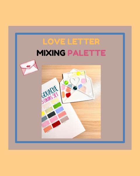 Love Letter Mixing Palette - ANDREFICA COLLECTION