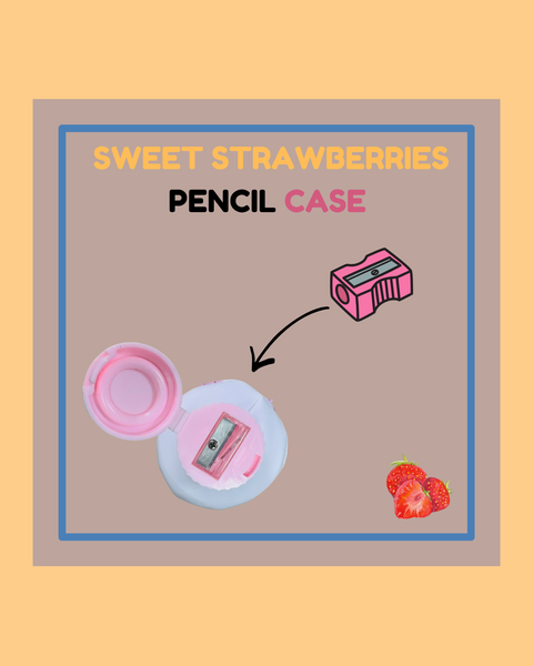 Sweet Strawberry Pencil Case - ANDREFICA COLLECTION
