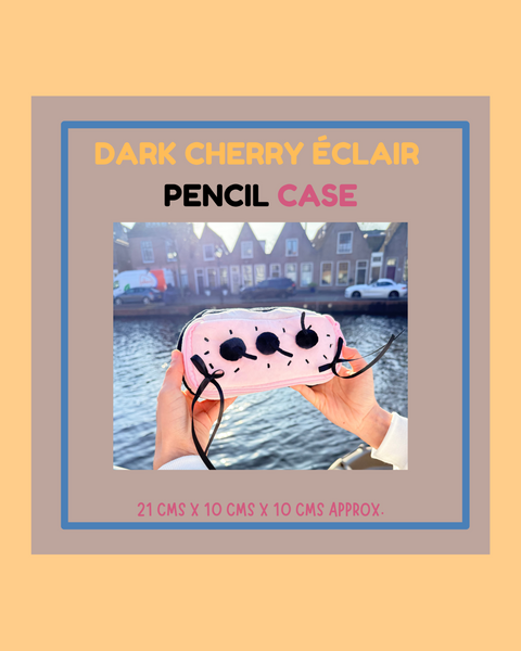 Dark Cherry Eclair Pencil Case - ANDREFICA COLLECTION