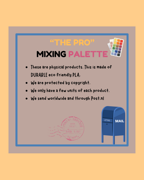 "The Pro Mixing Palette" - ANDREFICA COLLECTION