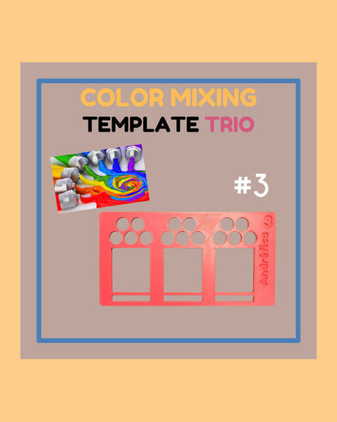 Color Mixing Template Trio - ANDREFICA COLLECTION