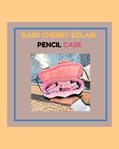 Dark Cherry Eclair Pencil Case - ANDREFICA COLLECTION