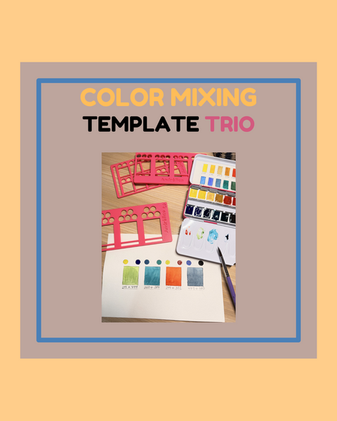Color Mixing Template Trio - ANDREFICA COLLECTION