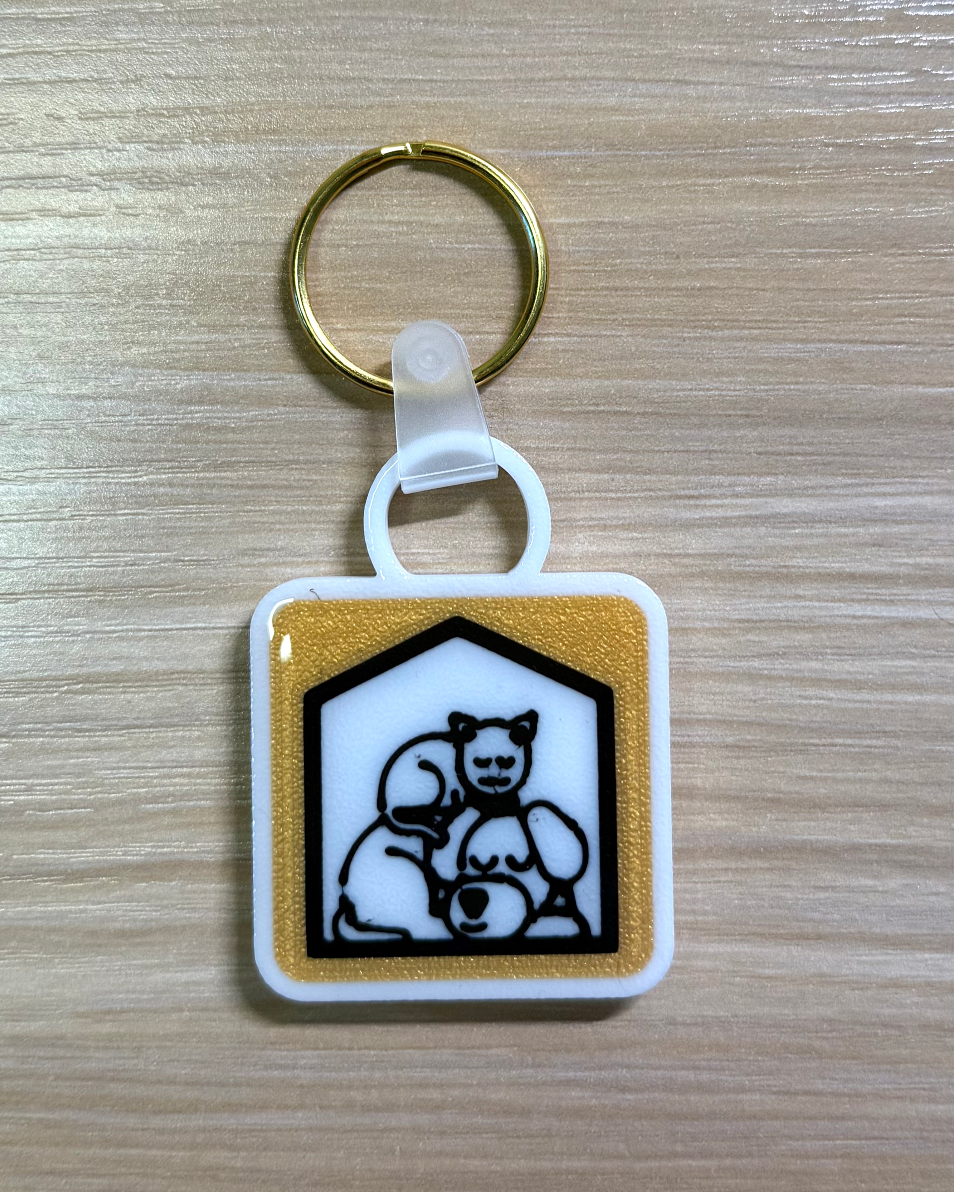Pet House NFC Keychain - MY PET UNIVERSE – Dreah3d Printer Studio